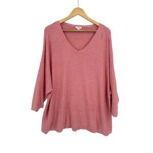 Pure Jill Tunic Top Shirt Womens Size XL Oversized‎ Lagenlook Flowy Cottagecore